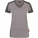 Hakro Damen V-Shirt Contrast Performance